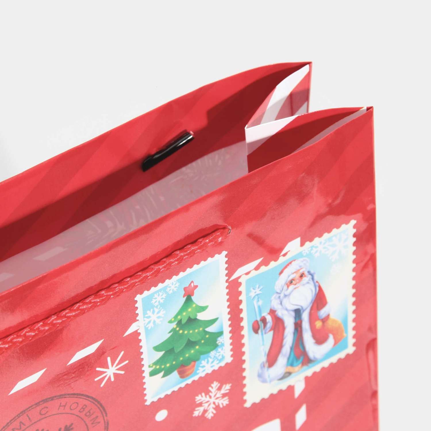 Пакет Sima-Land ламинированный вертикальный «Полярная почта». L 28×38×9 см - фото 5