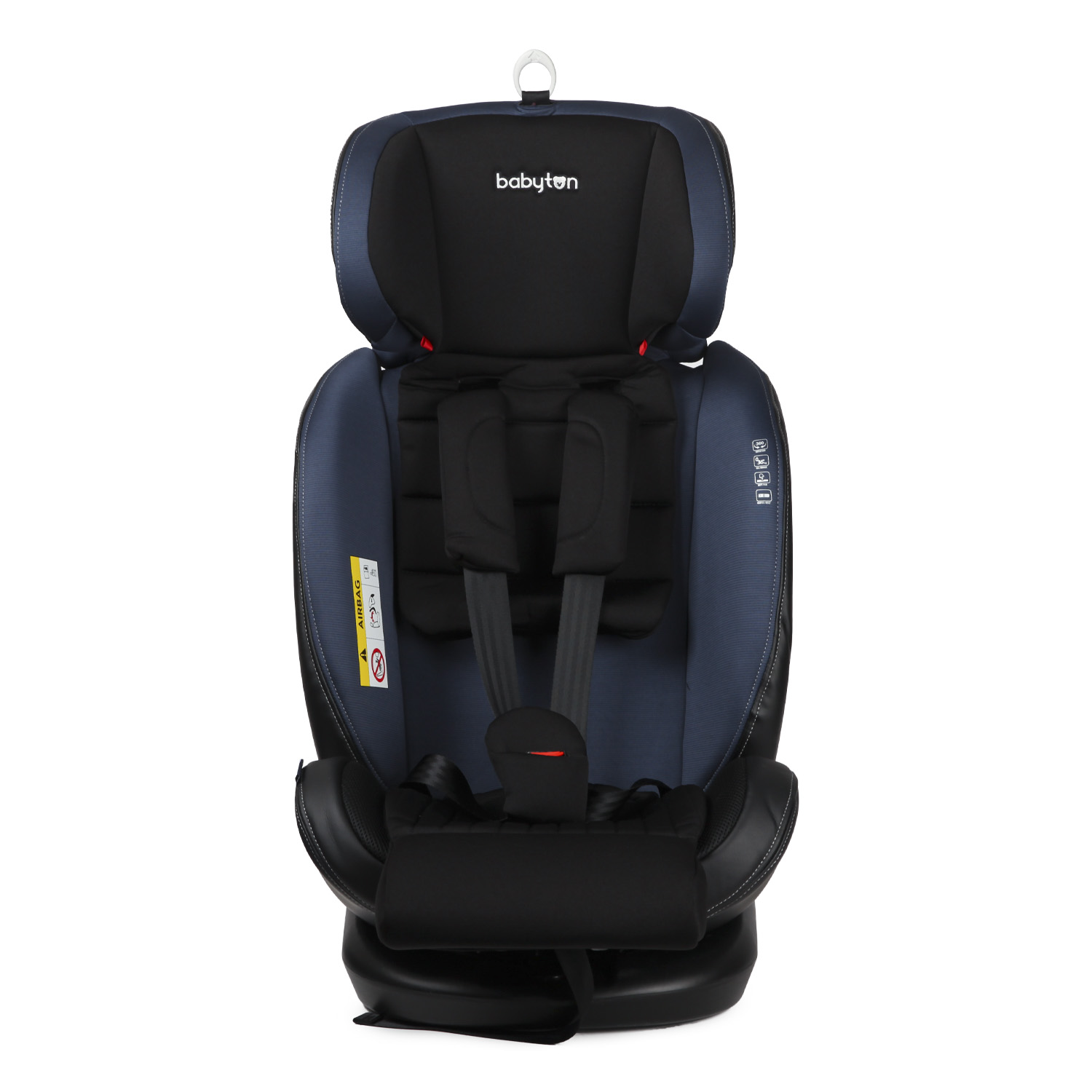 Автокресло Babyton Multi-Stage Black-Blue Isofix 0+/1/2/3 (0-36 кг) - фото 11