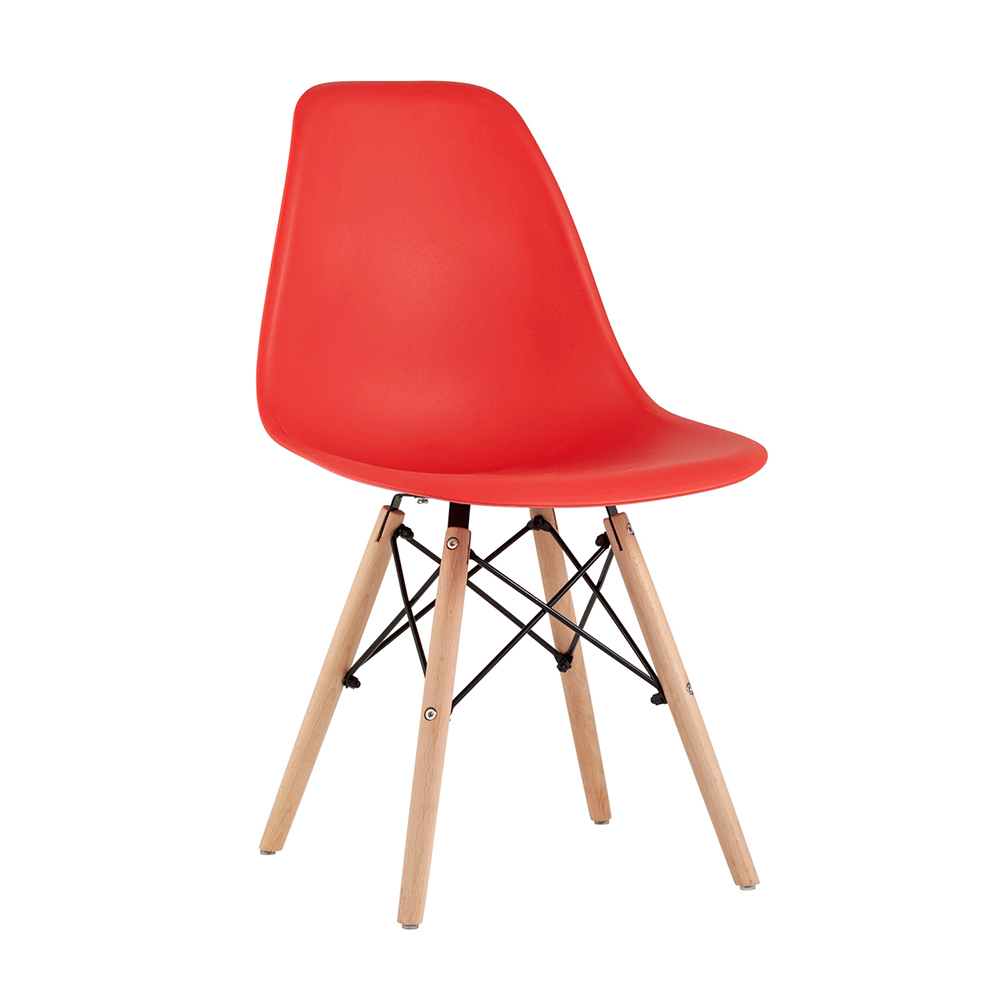 Стул Stool Group DSW Style red - фото 1