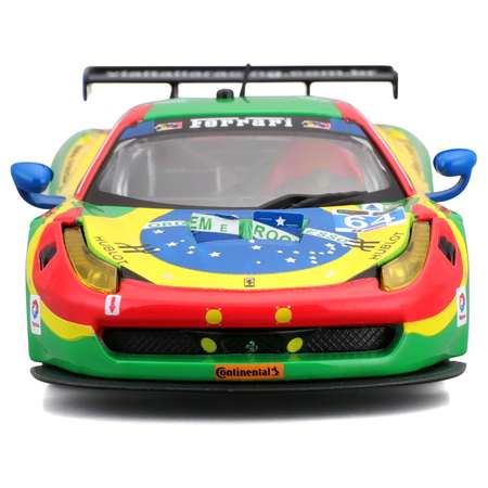 Машинка Bburago гоночная открывающиеся двери разноцветная 18-36305