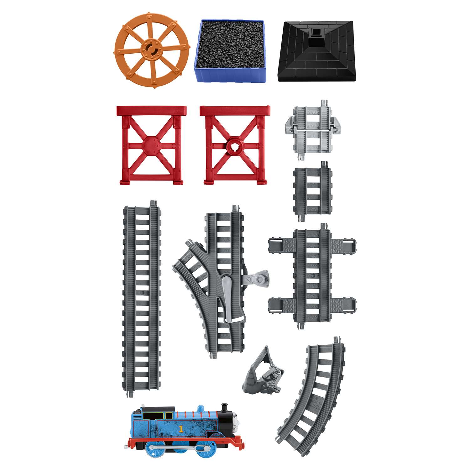 Набор Thomas & Friends 2-в-1 Угольный бункер Водяное колесо DVF71 - фото 6