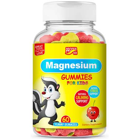 Витамины для детей Proper Vit Магний со вкусом вишни 60 шт