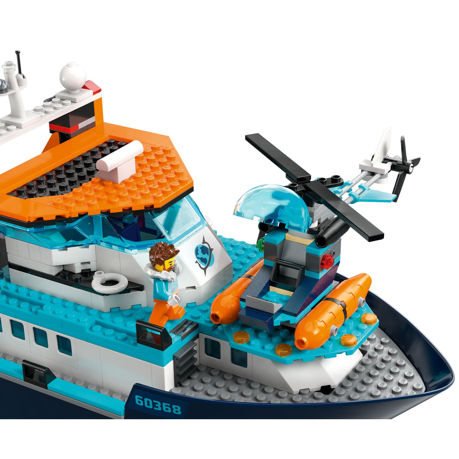 Конструктор LEGO City Arctic Explorer Ship 60368 - фото 5