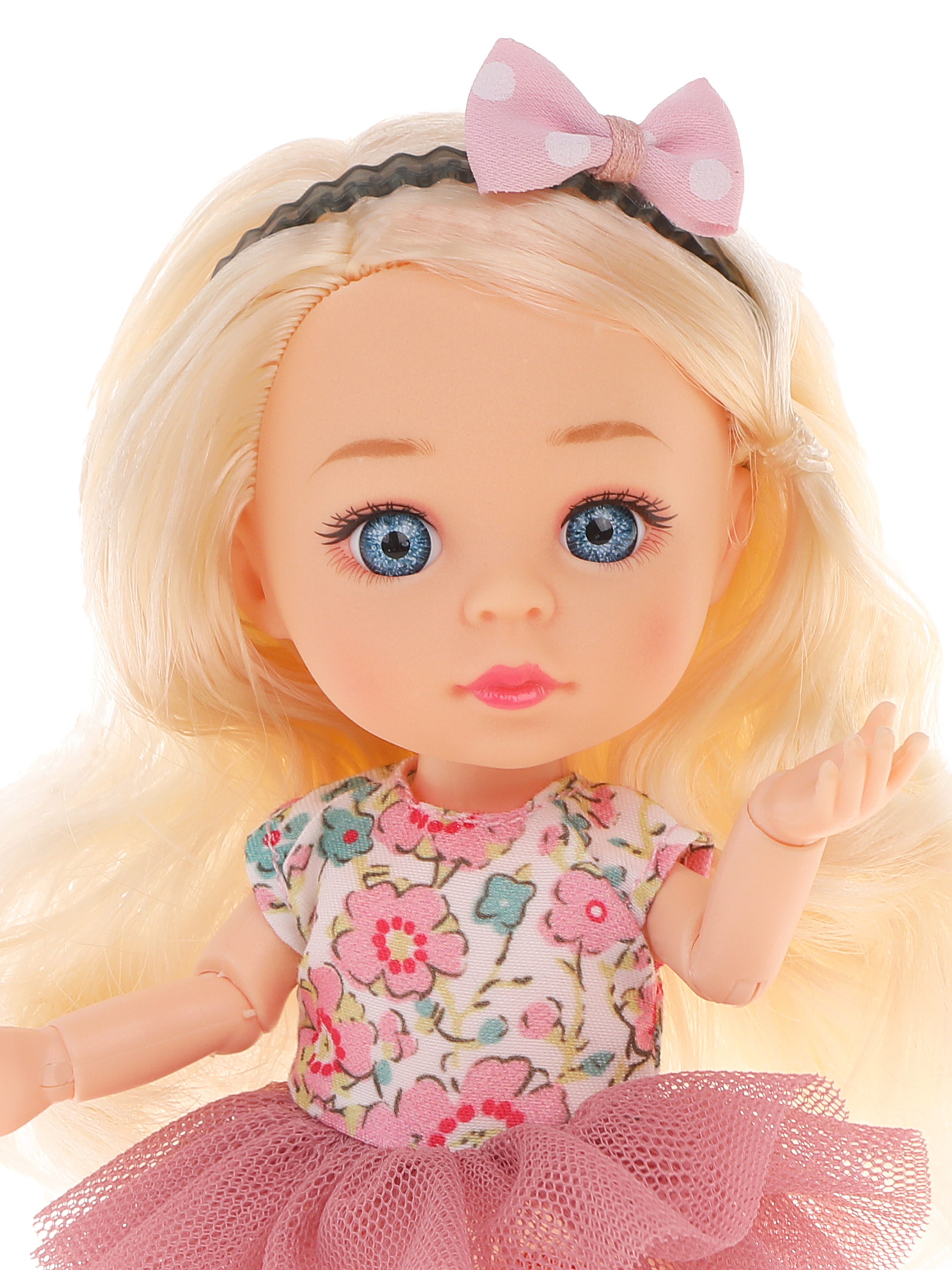 Кукла для девочек Наша Игрушка шарнирная 15 см 803604 - фото 7
