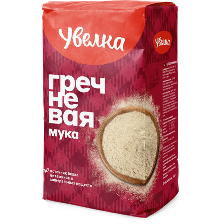 Мука гречневая Увелка 580 гр