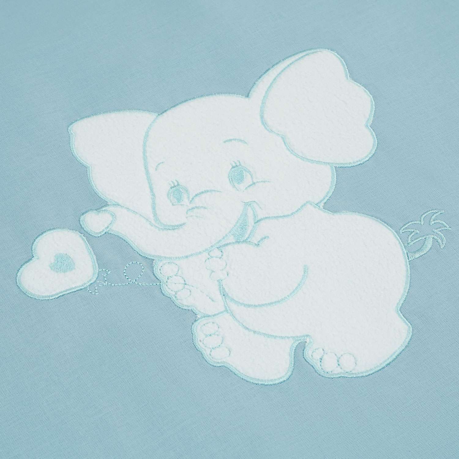 Комплект постельного белья Simplicity Dreams Elephant 5 предметов Голубой - фото 8