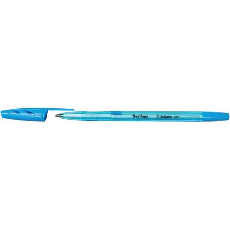 Ручка шариковая Berlingo Tribase Neon Синяя в ассортименте CBp_70932
