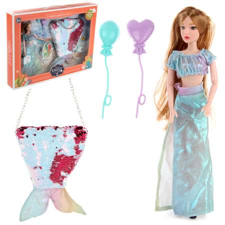 Кукла модель Барби Veld Co шарнирная с сумкой для девочки