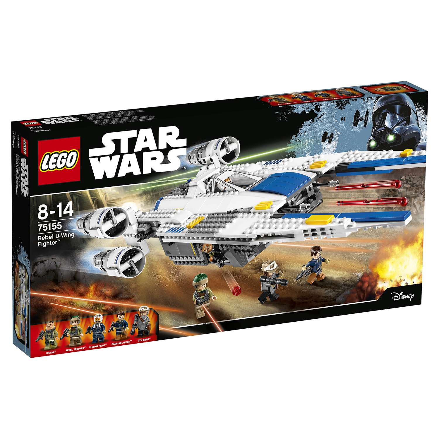 Конструктор LEGO Star Wars TM Истребитель Повстанцев «U-wing» (75155) - фото 2