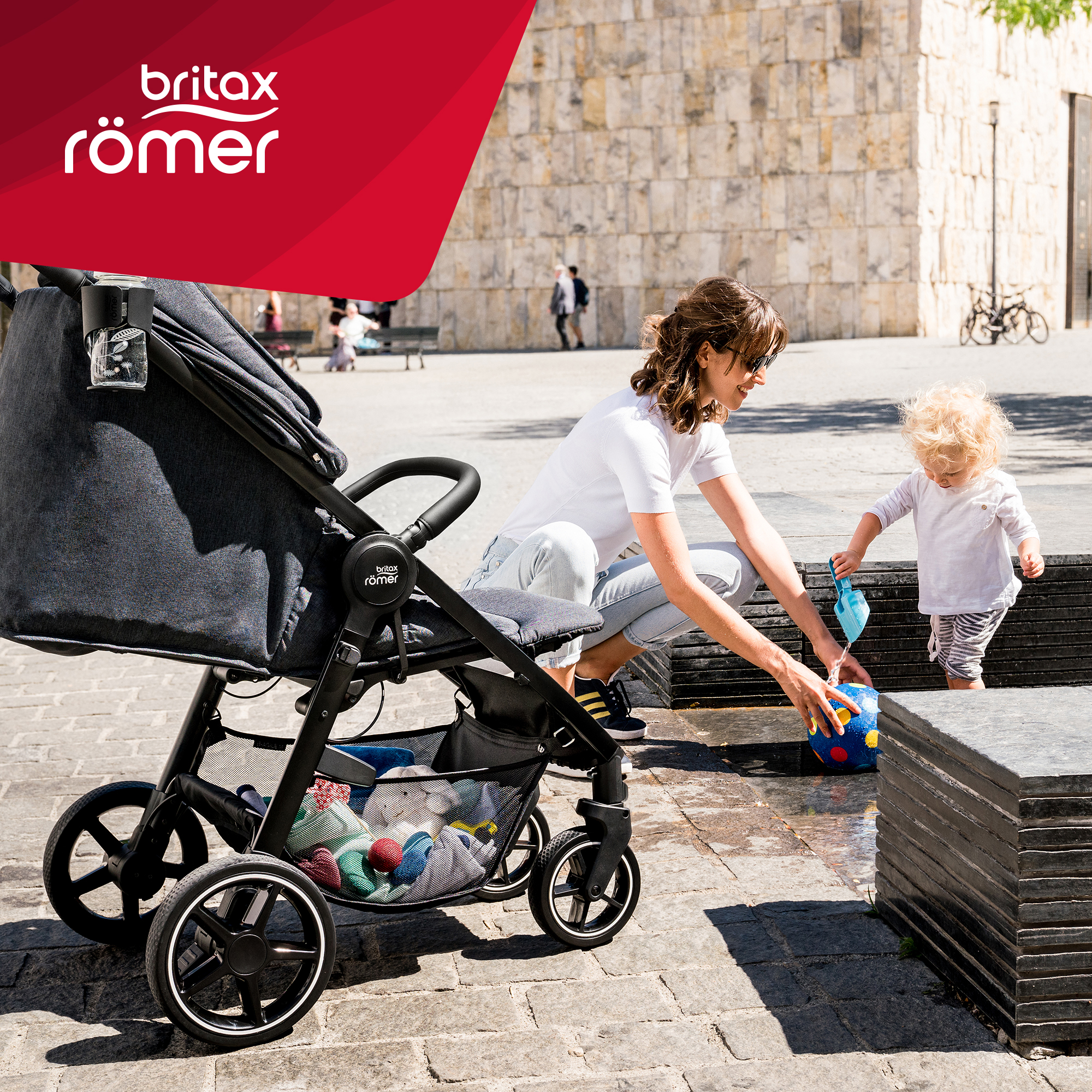 Коляска Britax Roemer B-Agile R Shadow-black - фото 16