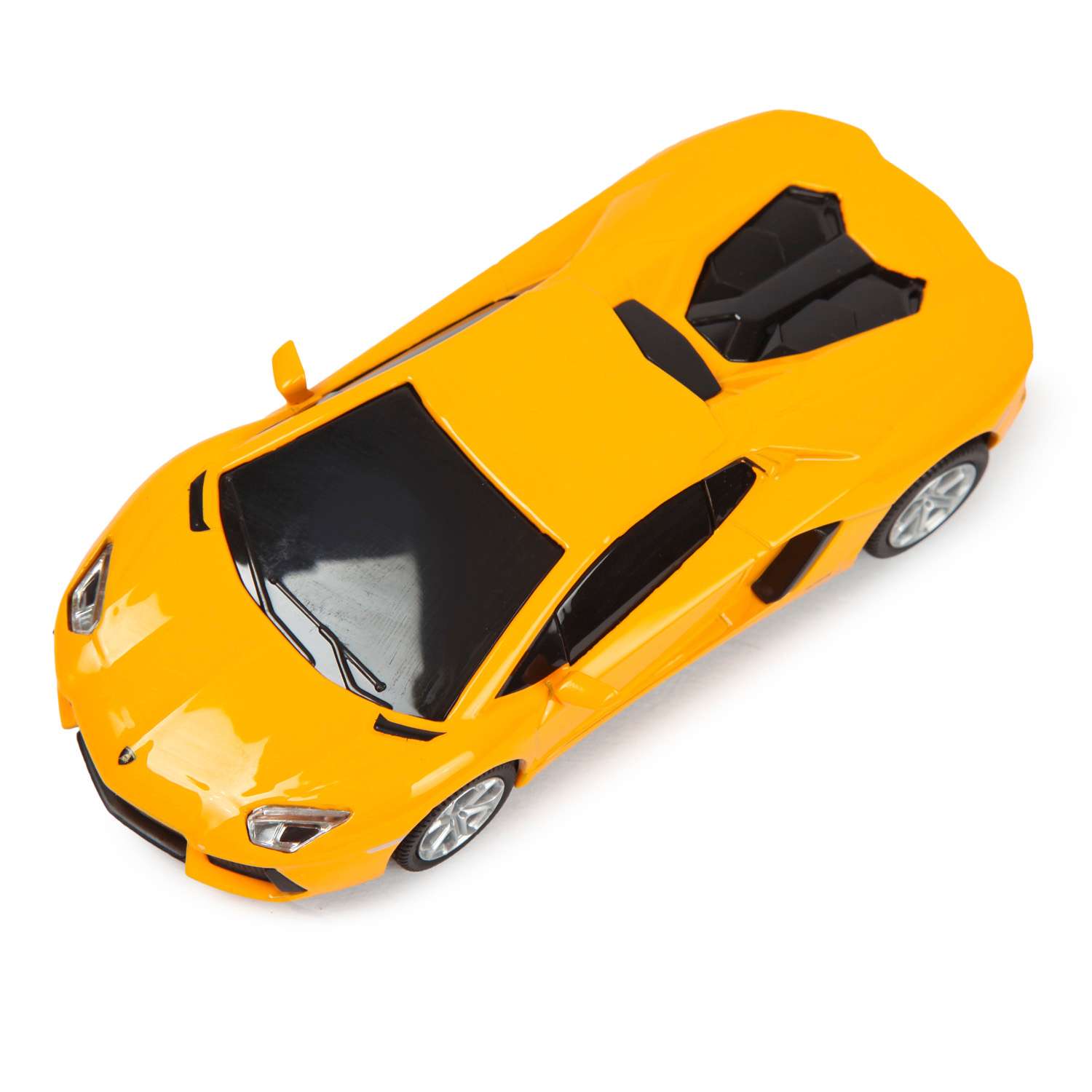 Машина MSZ 1:32 Lamborghini Aventador LP700-4 Оранжевая 68328 68328 - фото 6