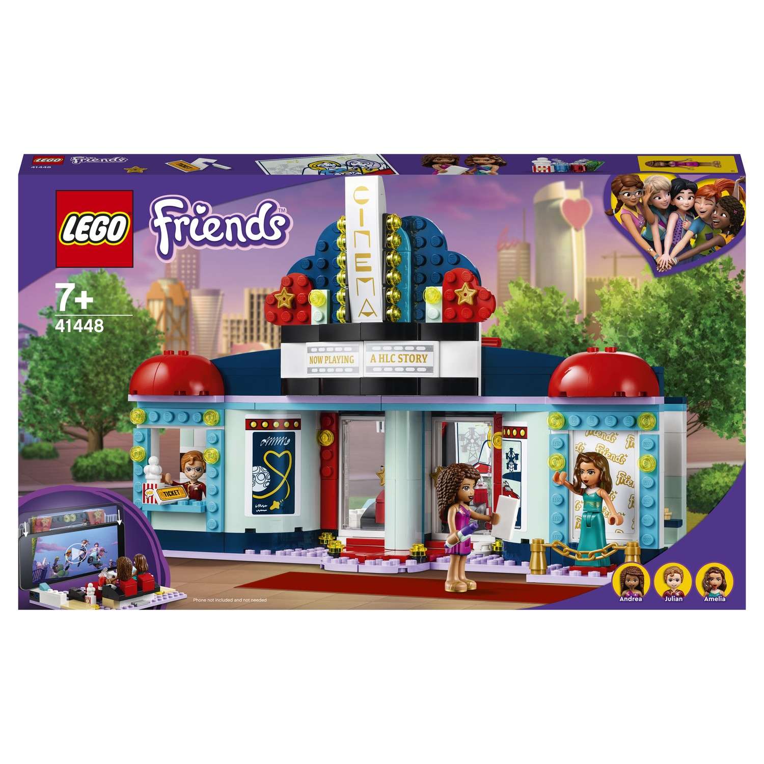 Конструктор LEGO Friends Кинотеатр Хартлейк-Сити 41448 - фото 2