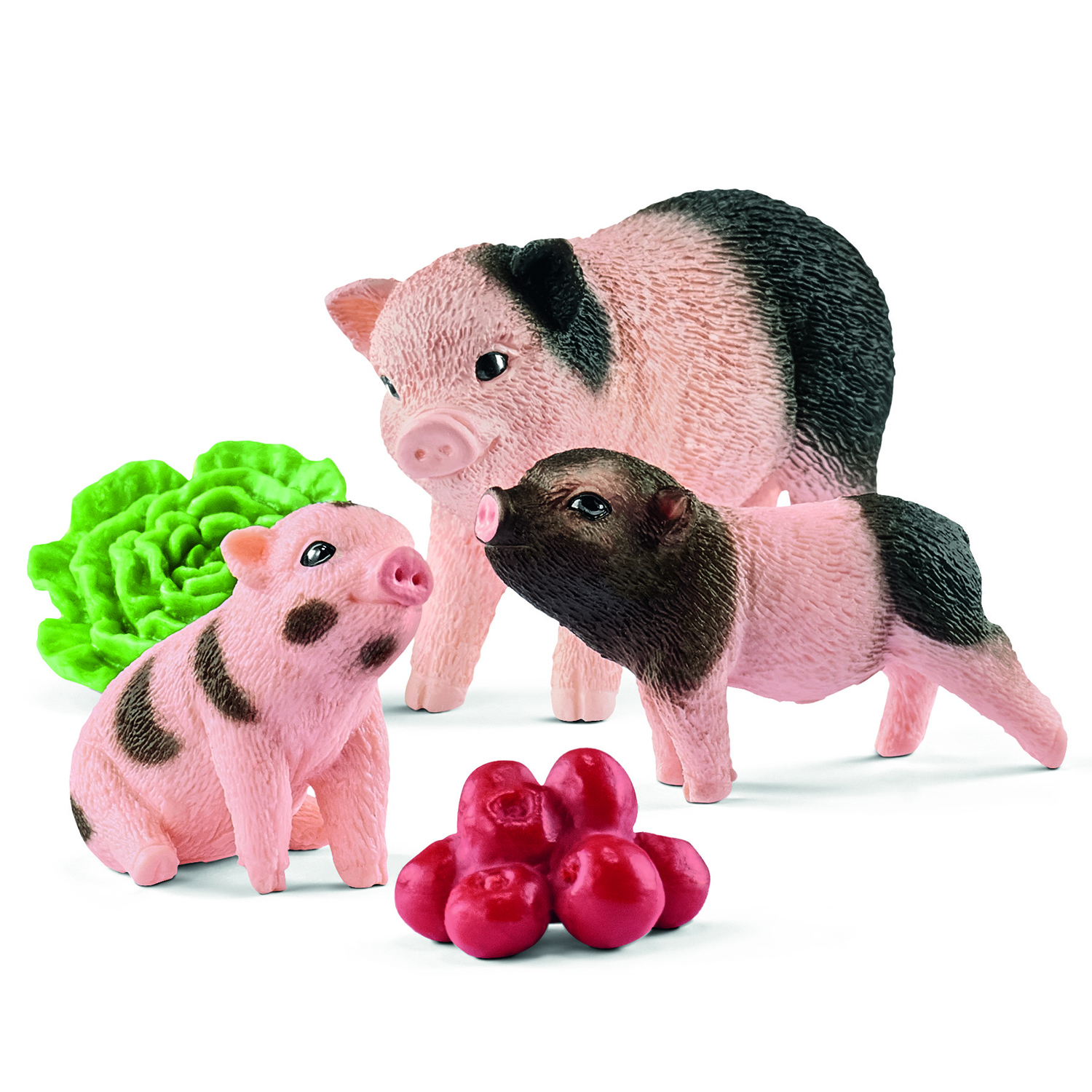 Набор SCHLEICH Мама свинья с поросятами 5предметов 42422 купить по цене  1129 ₽ в интернет-магазине Детский мир