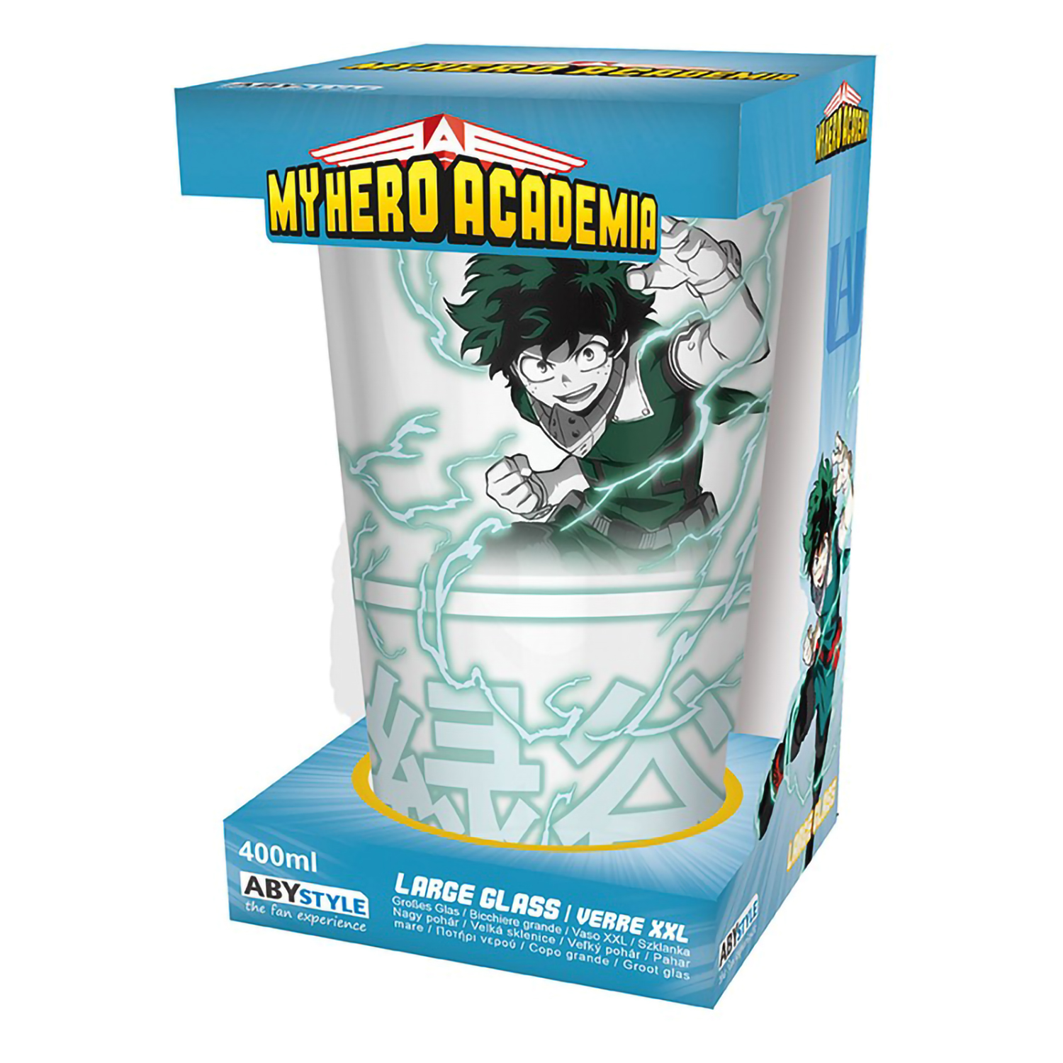 Бокал ABYStyle стеклянный My Hero Academia Large Glass 400 ml - фото 2