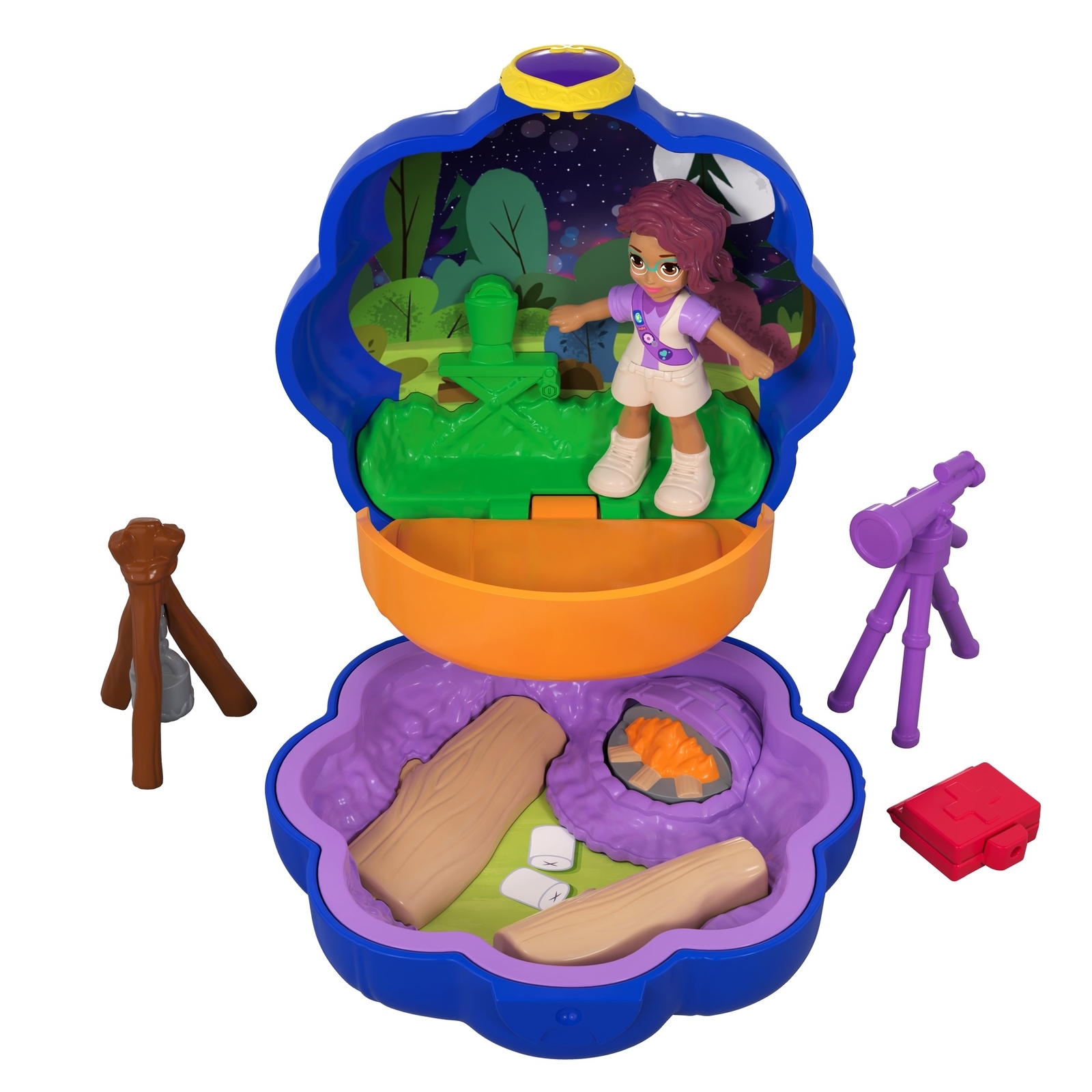 Набор игровой POLLY POCKET 5 компактный FWN40 FRY29 - фото 1