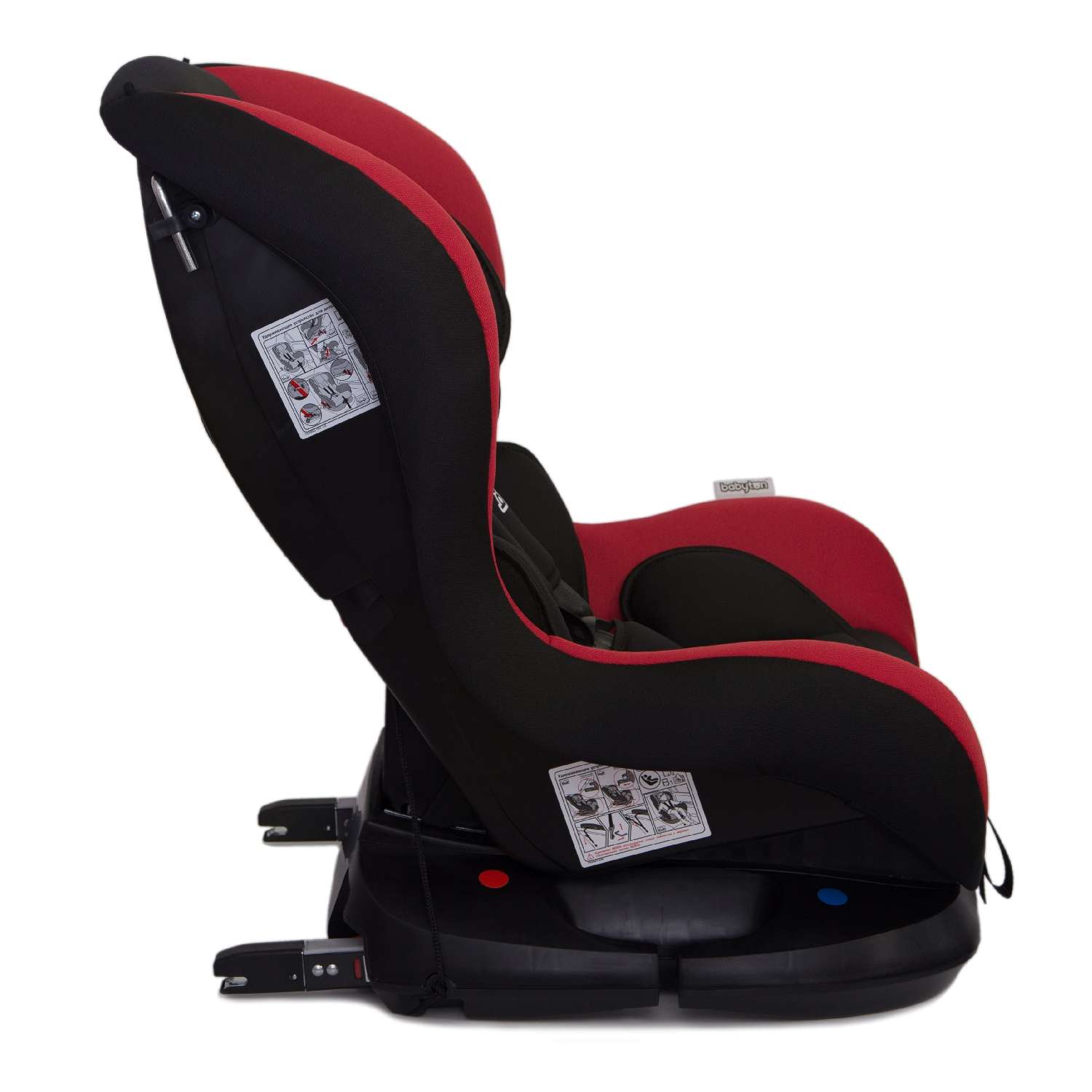 Автокресло Babyton Nord Fix Black-Red Isofix 0+/1 (0-18 кг) - фото 14