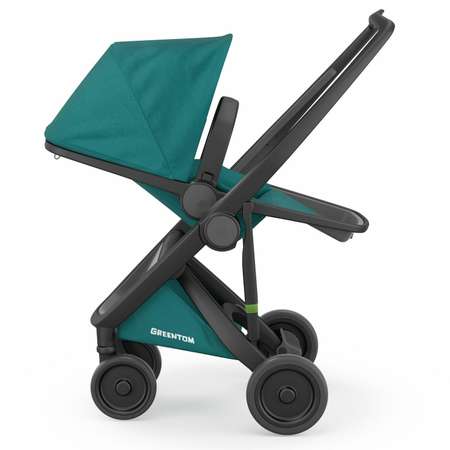 Коляска 2в1 Greentom Upp Classic Бирюзовый