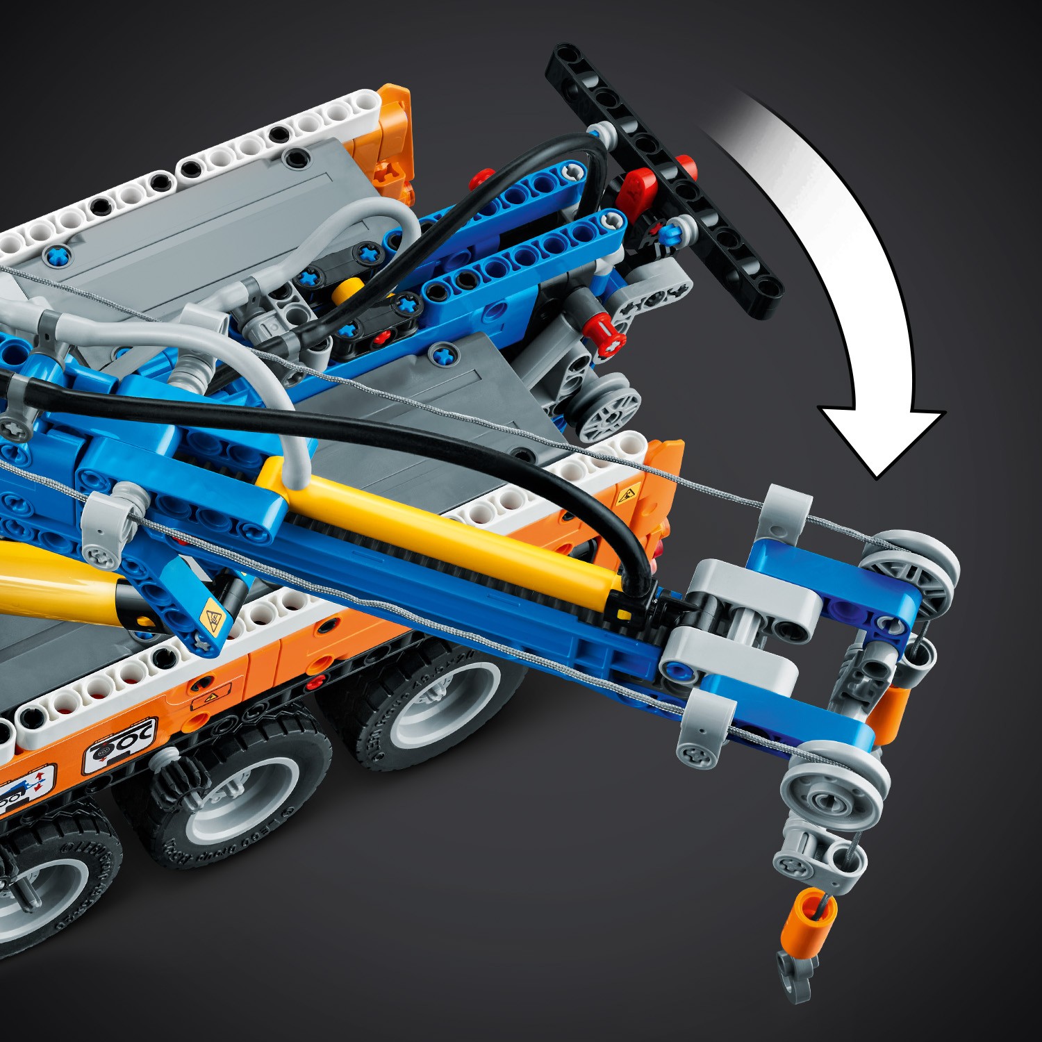 Конструктор LEGO Technic Грузовой эвакуатор 42128 - фото 9