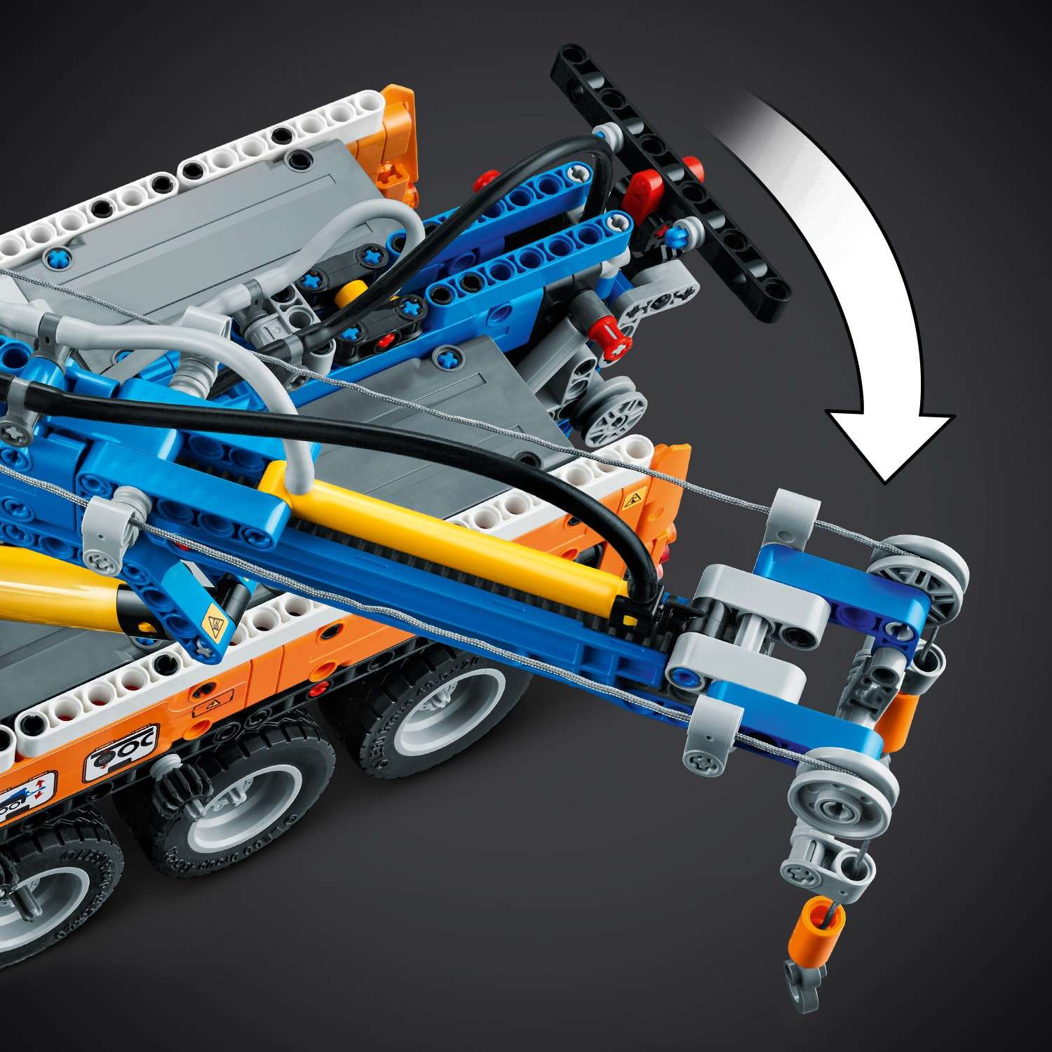 Конструктор LEGO Technic Грузовой эвакуатор 42128 - фото 9