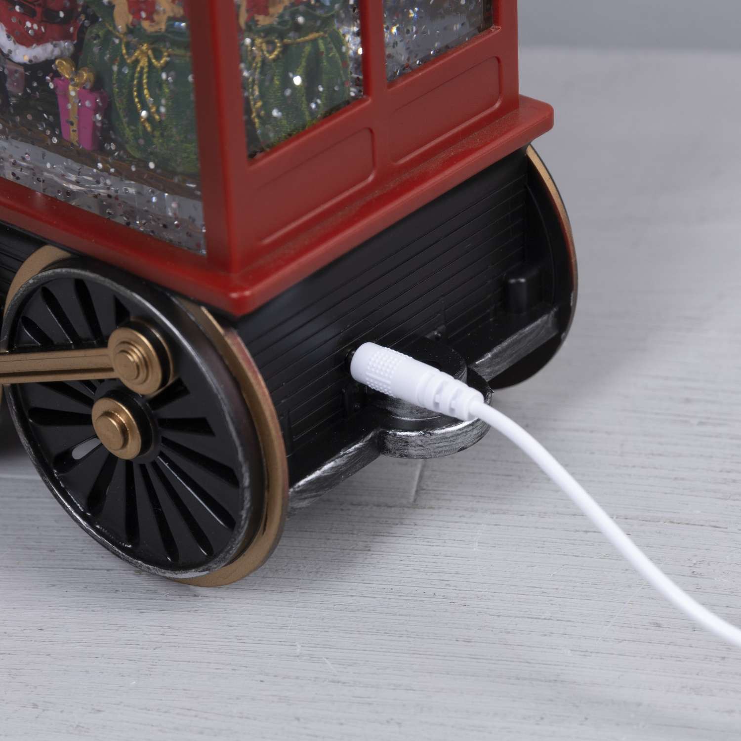 Светодиодная фигура Sima-Land «Паровоз» батарейки не в комплекте USB свечение тёплое белое - фото 4