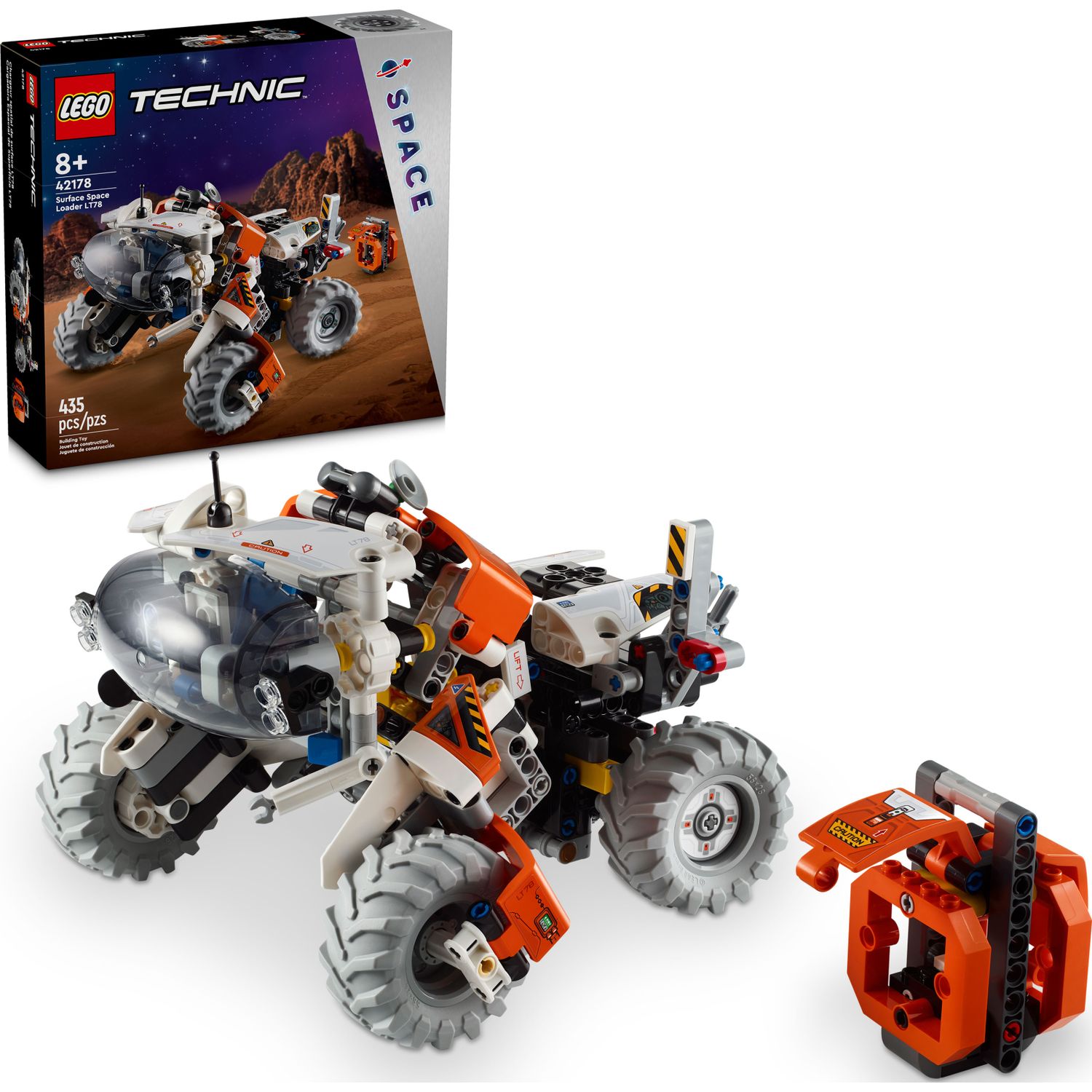 Конструктор LEGO Technic Surface Space Loader LT78 42178 купить по цене  3499 ₽ в интернет-магазине Детский мир