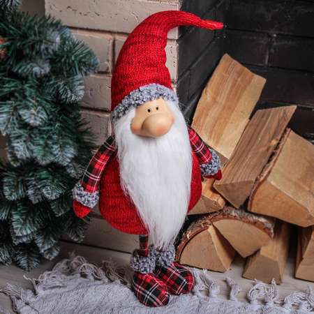 Кукла интерьерная Зимнее волшебство «Дед Мороз» 62 см