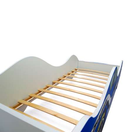 Детская кровать-машина Бельмарко Супра синяя