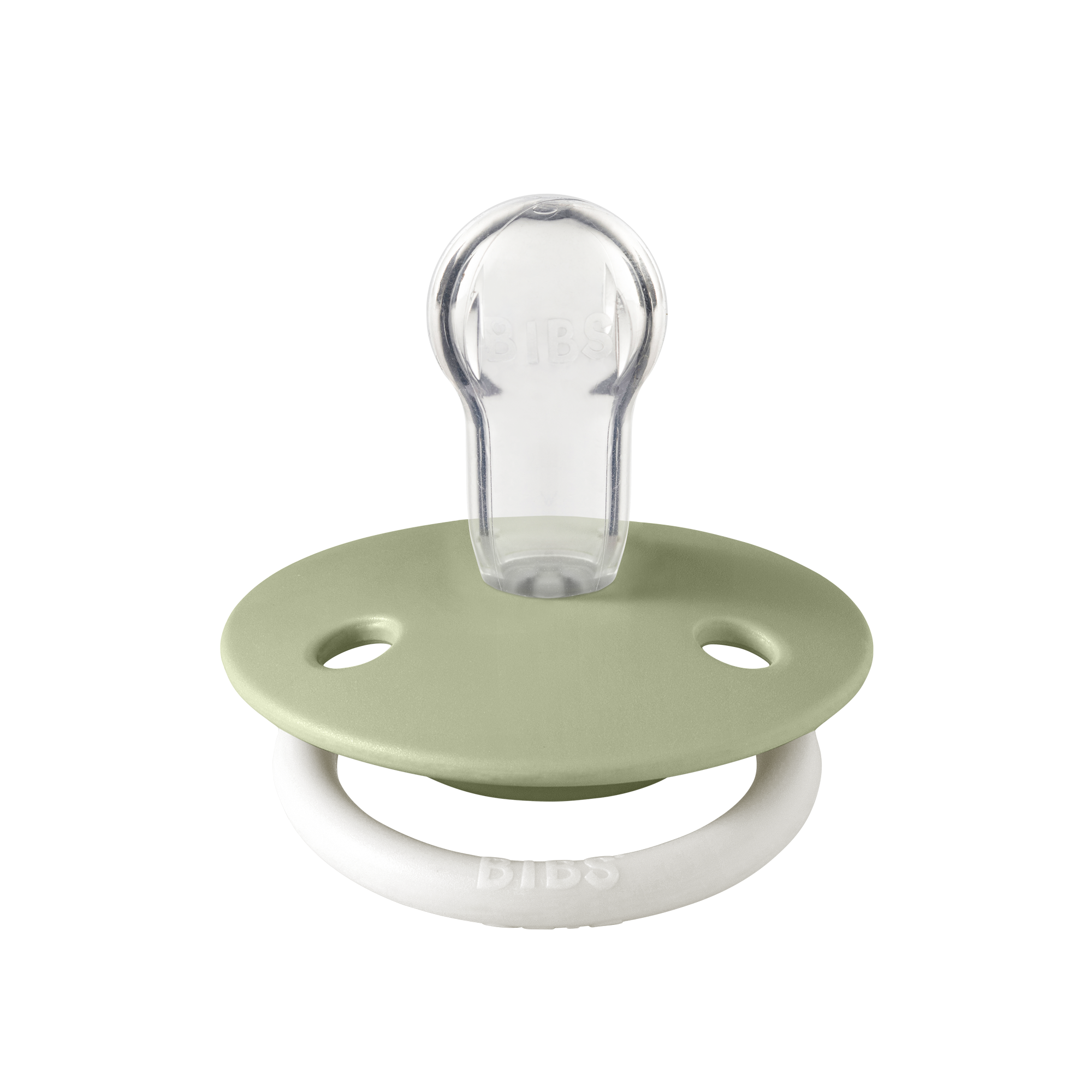 Соска-пустышка BIBS Ночная De Lux Silicone Sage Glow 0+ месяцев - фото 2