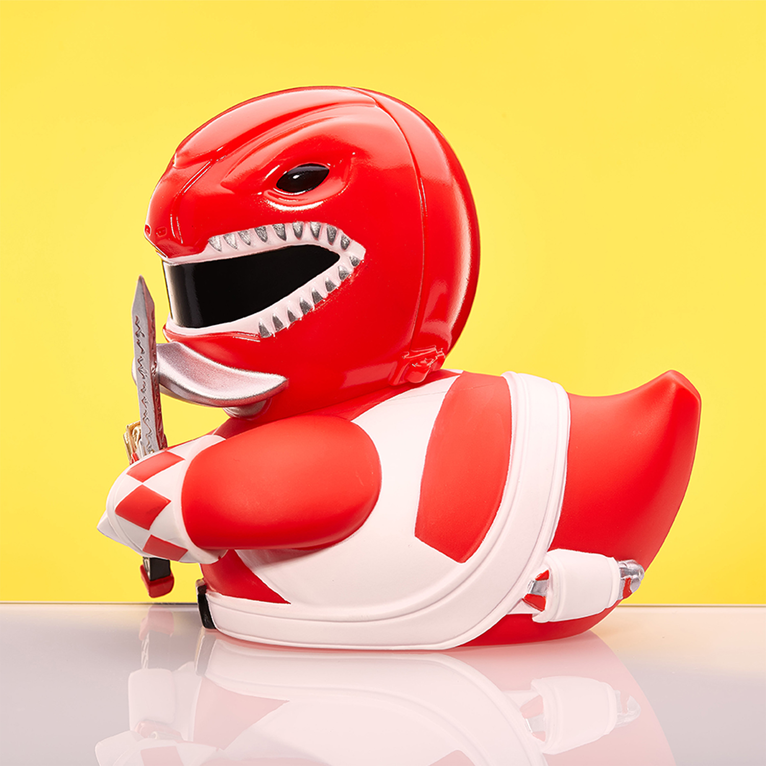 Фигурка Power Rangers Утка Tubbz Красный рейнджер - фото 15