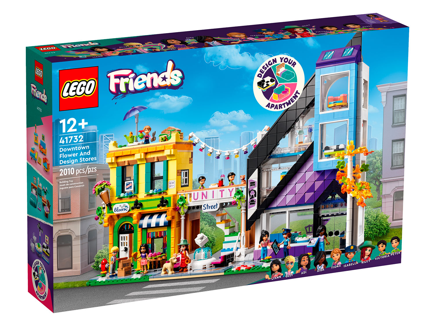 Конструктор детский LEGO Friends Магазины цветов 41732 - фото 14