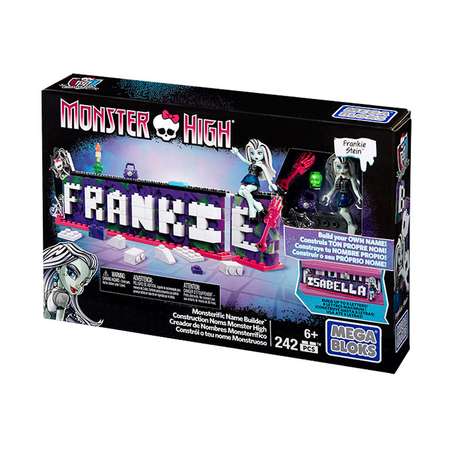 Конструктор Mega Bloks Табличка для имени Monster High