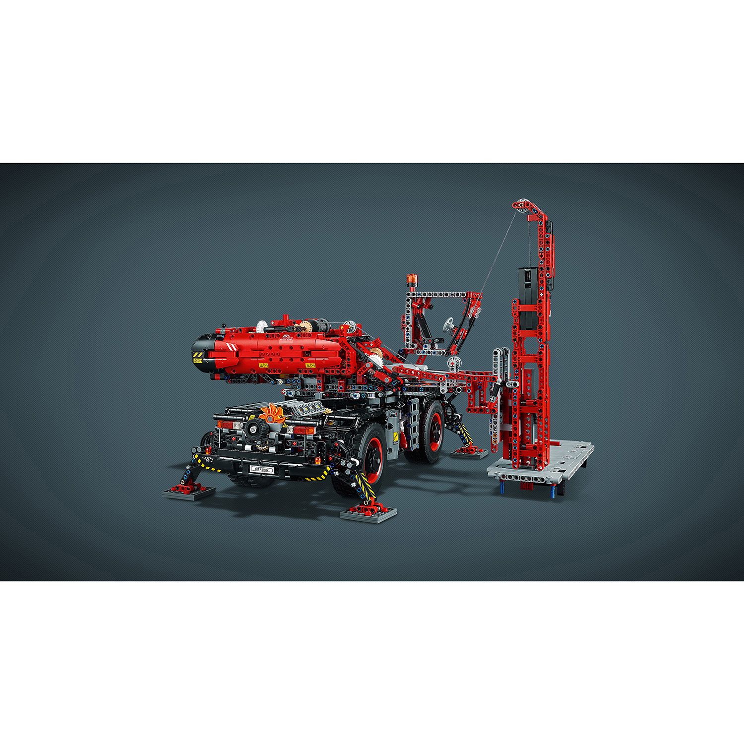 Конструктор LEGO Technic Подъёмный кран для пересечённой местности 42082 - фото 11