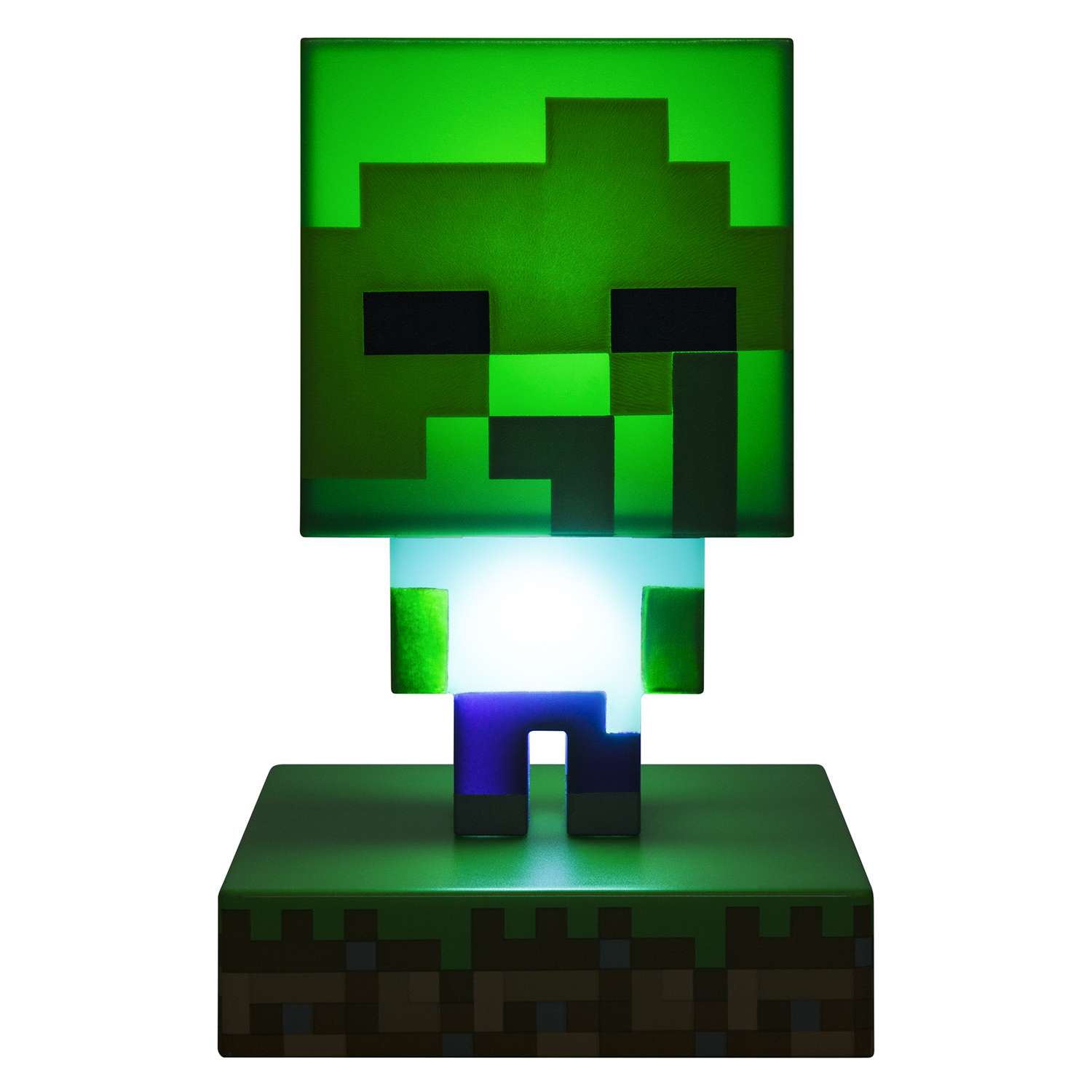 Светильник PALADONE Minecraft Zombie Icon Light V2 PP6592MCFV2 - фото 3