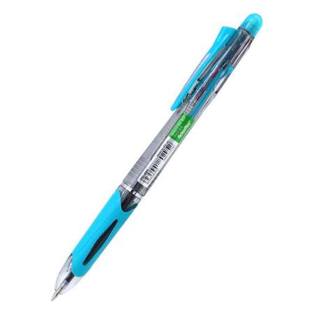 Ручка многофункциональная Flexoffice 4in1 мульти: синие+красные чернила + мех карандаш + ластик