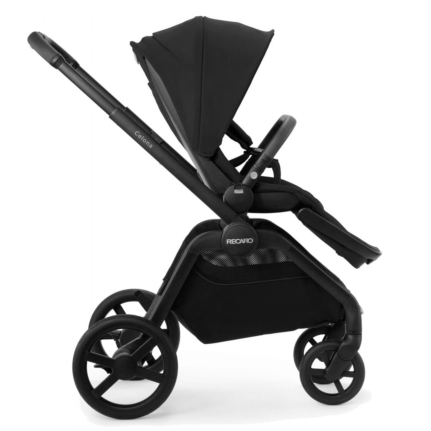 Коляска прогулочная Recaro Celona шасси Black Prime Pale Rose - фото 3