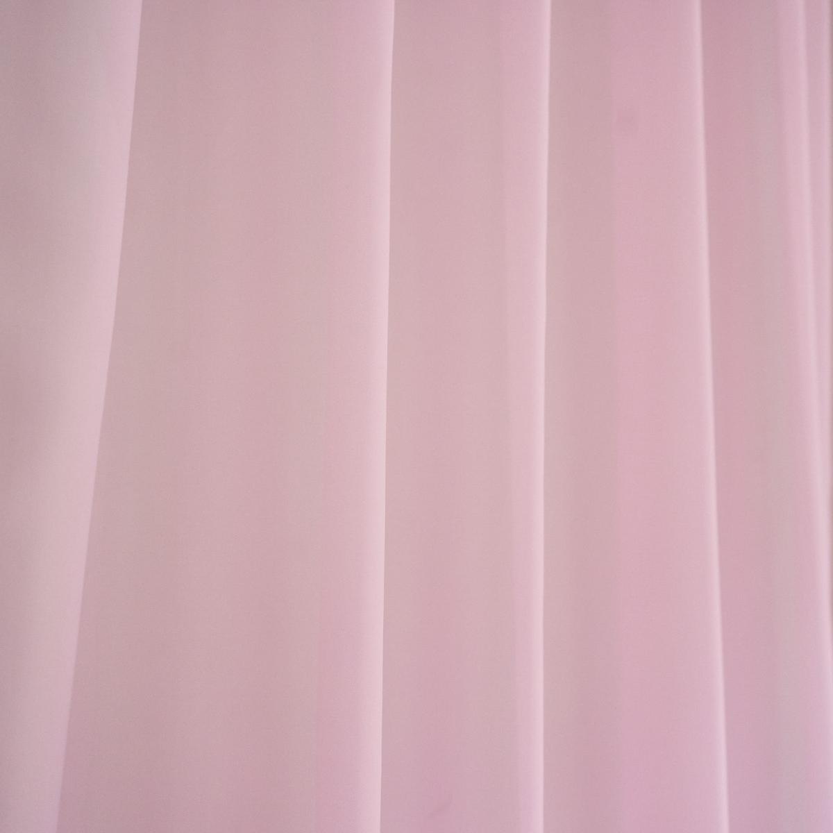 Штора вуаль Witerra 140х145 см светло-розовая - фото 4
