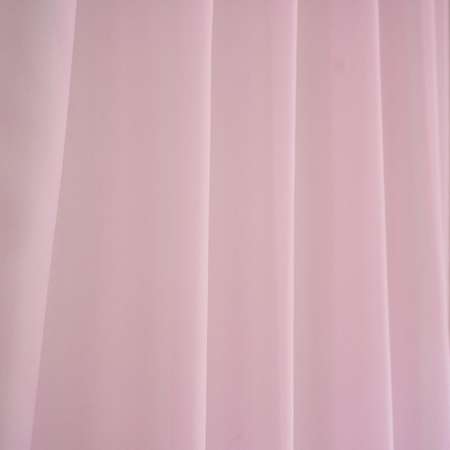 Штора вуаль Witerra 140х145 см светло-розовая
