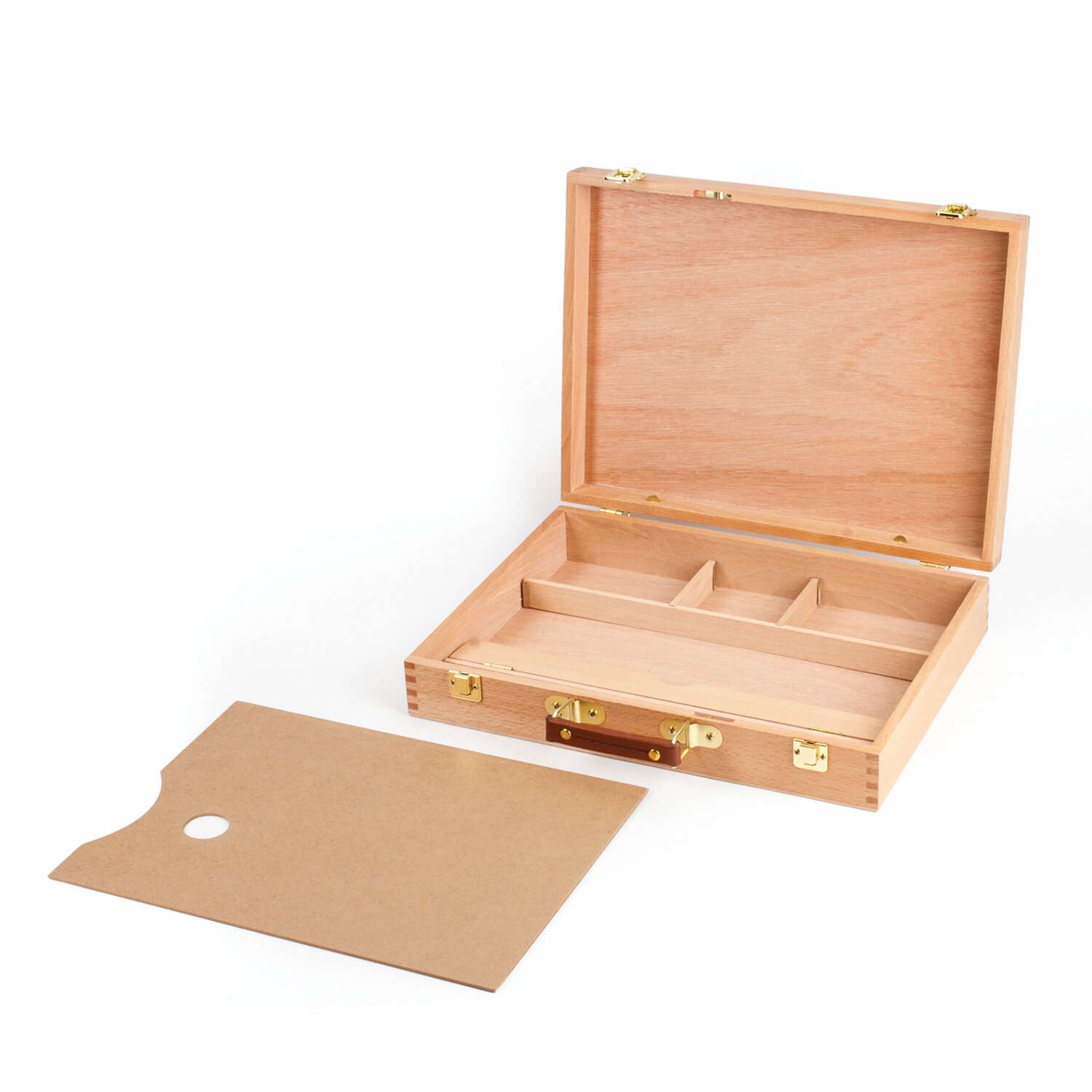 Этюдный ящик Brauberg деревянный для рисования 40х31х8 см - фото 6