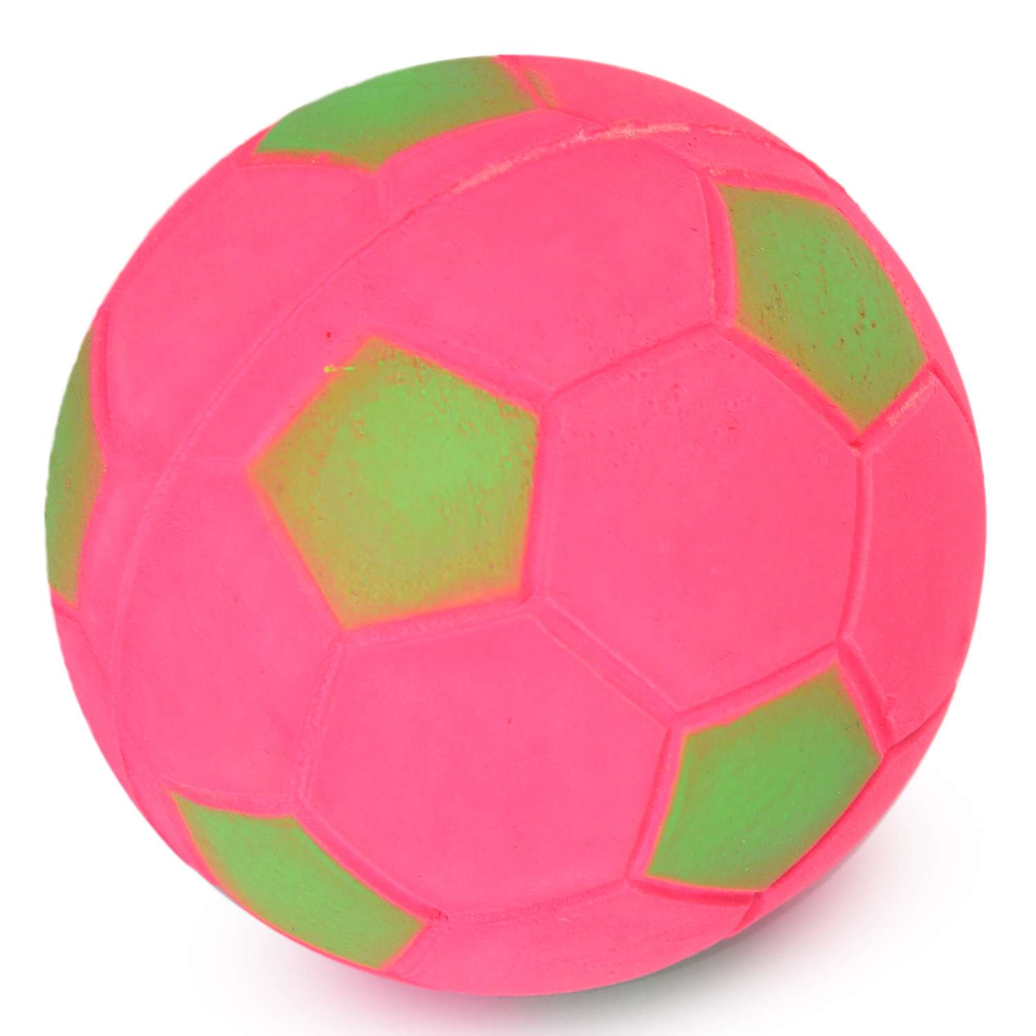 Игрушка для собак Nobby Мяч футбольный Неоновый 79452 - фото 2