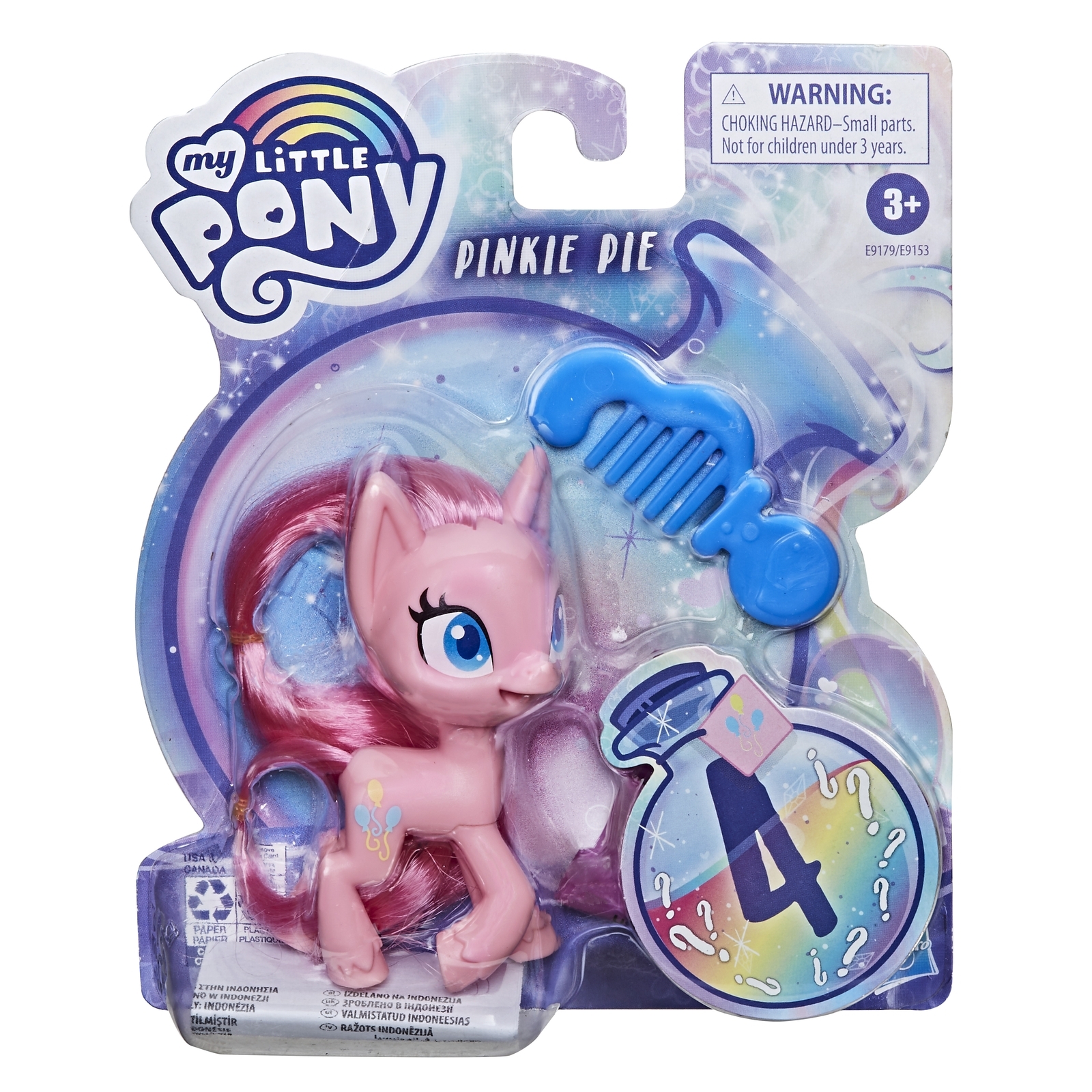 Набор игровой My Little Pony Волшебная пони Пинки Пай с расческой E91795L0  купить по цене 349 ₽ в интернет-магазине Детский мир