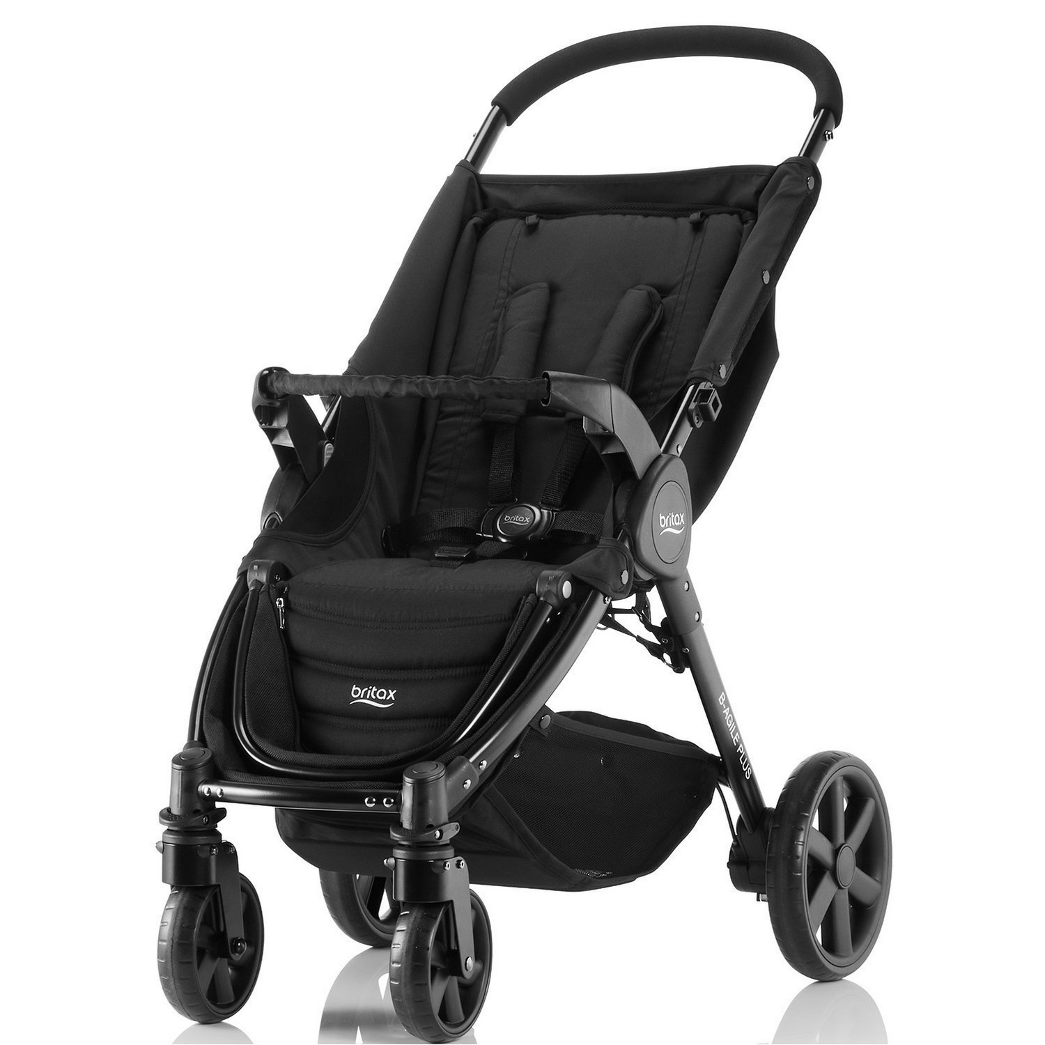 Коляска Britax Roemer B-Agile 4 Plus Cosmos Black - фото 1