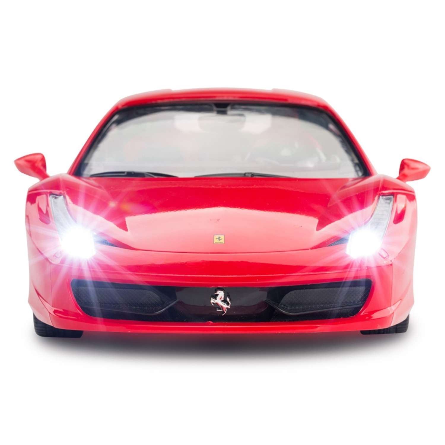 Машинка на радиоуправлении Rastar Ferrari 458 Italia 1:14 Красная - фото 4