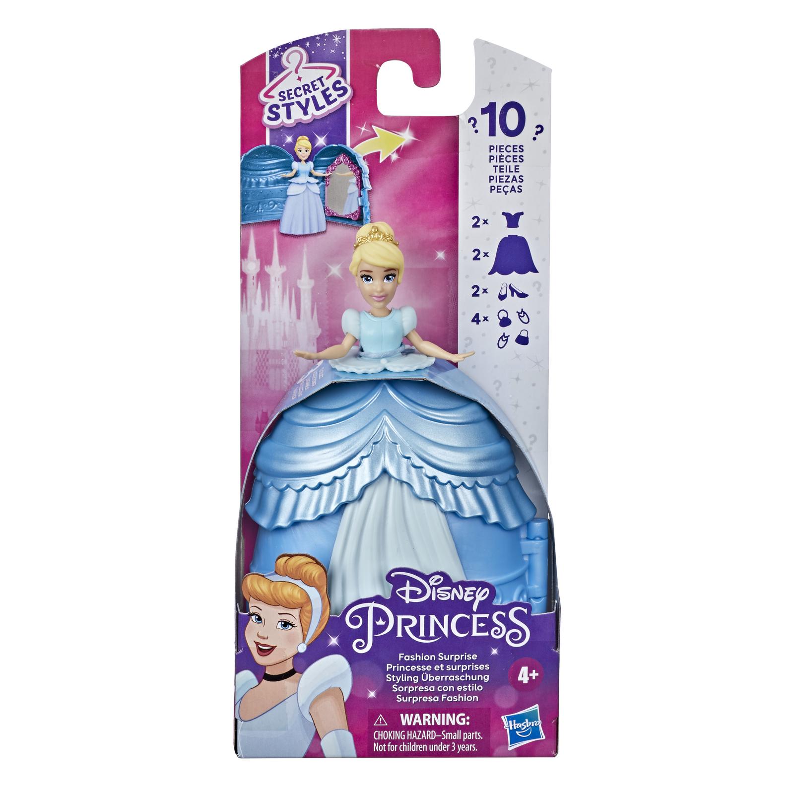 Набор игровой Disney Princess Hasbro Модный сюрприз Золушка F12485L0 купить  по цене 399 ₽ в интернет-магазине Детский мир