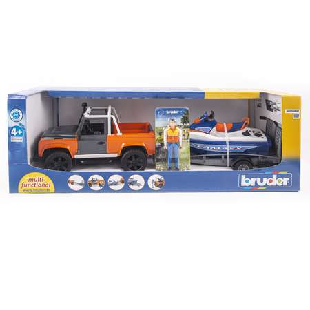 Автомобиль Bruder Land Rover