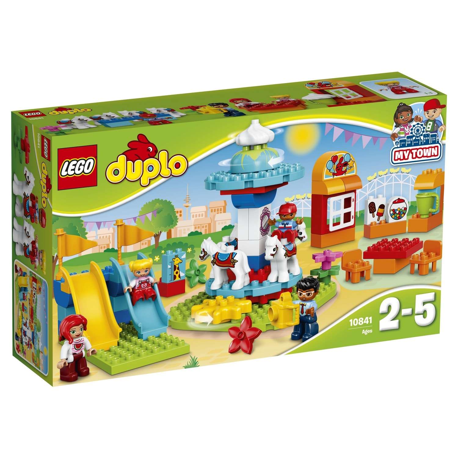 Конструктор LEGO DUPLO Town Семейный парк аттракционов (10841) - фото 2