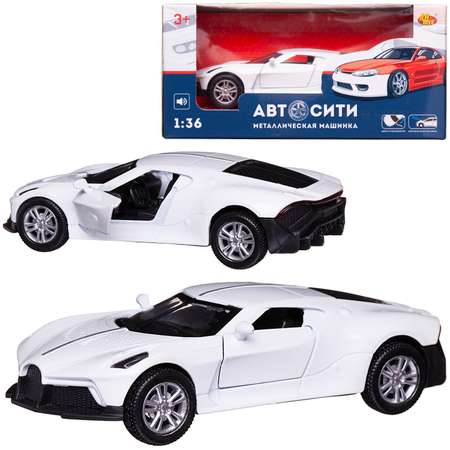 Автомобиль Abtoys АвтоСити 1:36 инерционный белый