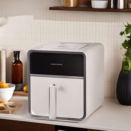 Аэрофритюрница Morphy Richards Health Fryer c 14 программами приготовления 480008 кремовая