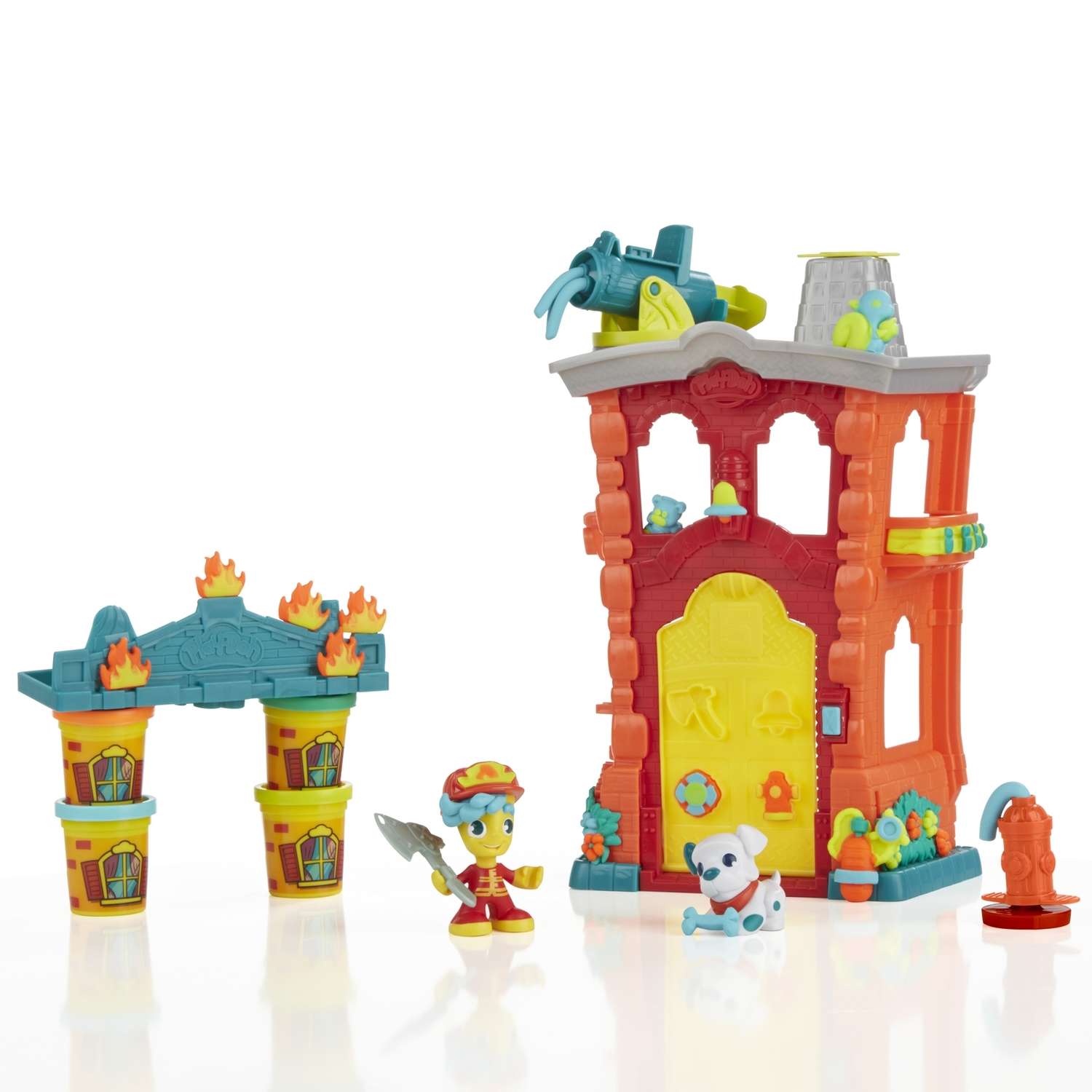 Игровой набор Play-Doh Город Пожарная станция - фото 10