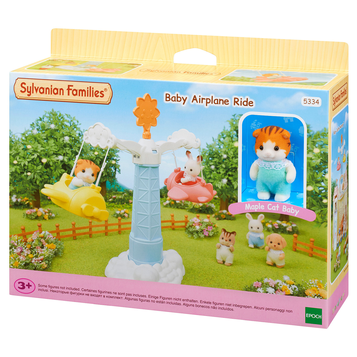 Набор Sylvanian Families Игровая площадка Веселые самолетики 5334 купить по  цене 1599 ₽ в интернет-магазине Детский мир