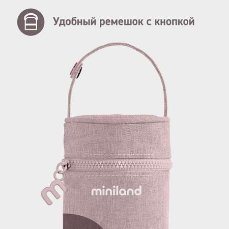 Термосумка Miniland для бутылочек и термосов Thermybag Terra 500 мл бежевая